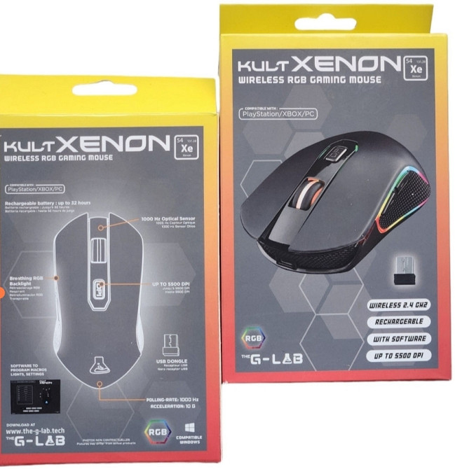 Ігрова бездротова миша Kult Xenon Киев - изображение 1