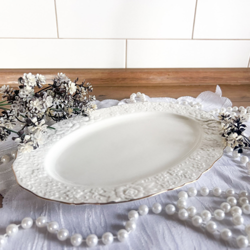 Блюдо овальне 30*21см Біла ніч 9716 S&T Житомир - фото 6