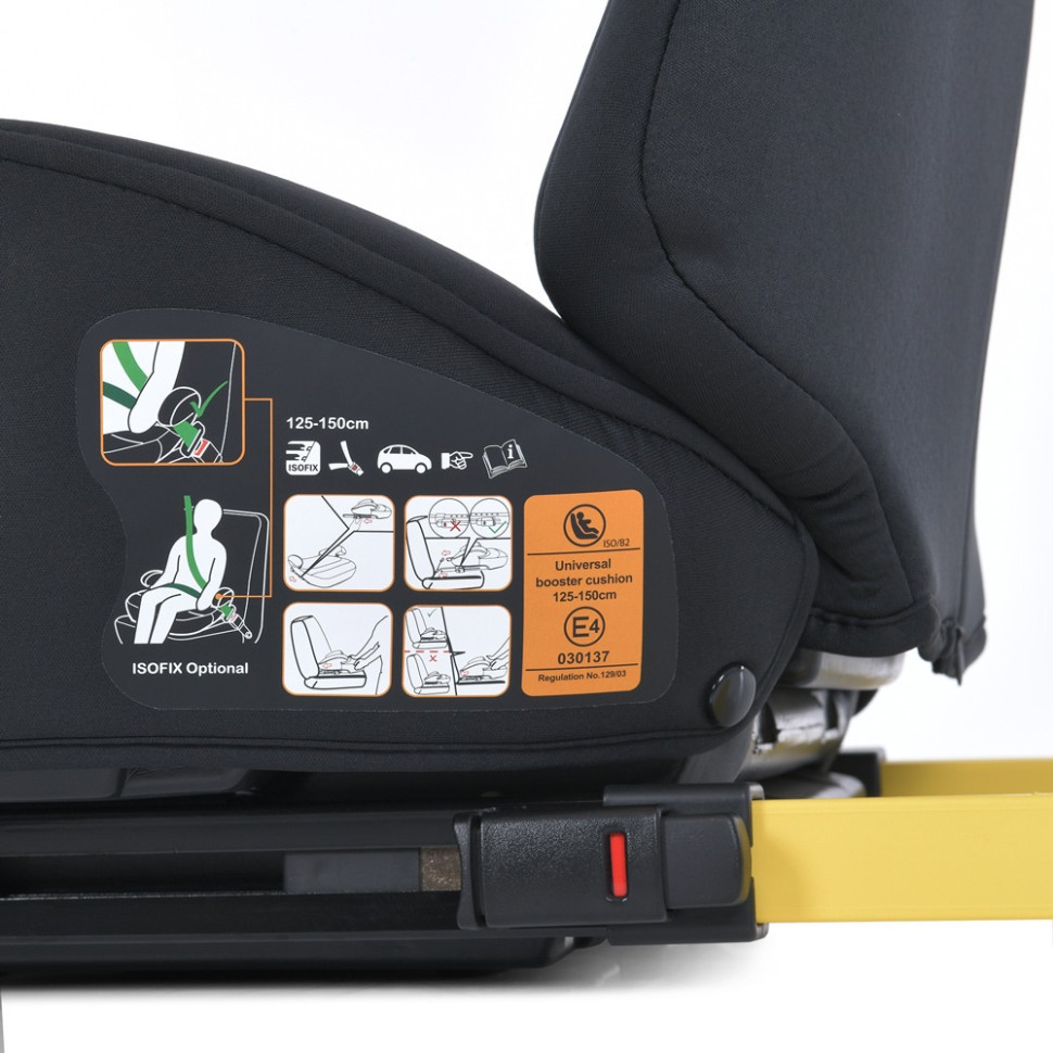 Автокресло-бустер ME 1112 i-GO Black с креплением Isofix Винница - изображение 5
