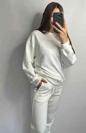 Костюм спортивний жіночий трикотажний Молочний XL/XXL Харків