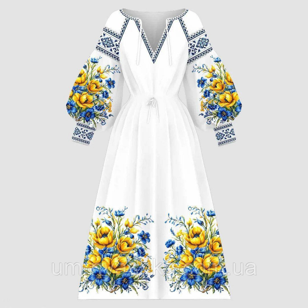 Жіноча сукня з узором Орнамент принт червоний Кривий Ріг - фото 6