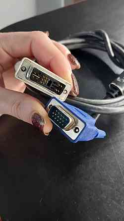 Кабель перехідник DVI - VGA 1.5м Луцьк