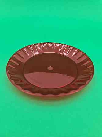 Десертна склоподібна тарілка розмір 16см Червона (10 шт) Харків