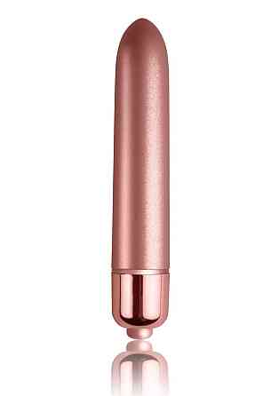 Вибропуля Rocks Off RO-90mm Touch of Velvet Rose Blush матовая, 10 режимов работы, на батарейке Sex Aura Киев