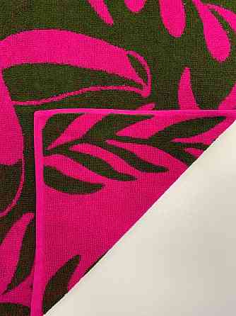 Дитячий махровий рушник Ideal Textile 70х140 см Тукани, рожевий (56860794) Чернівці