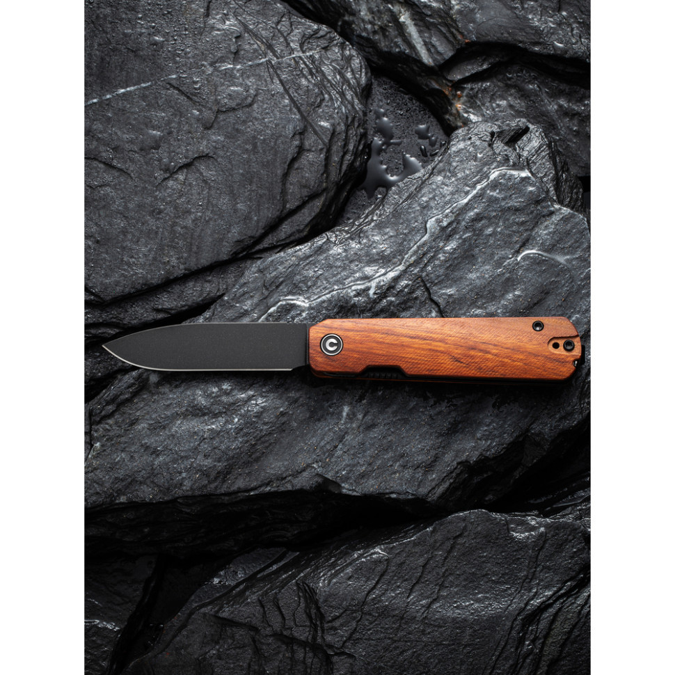 Ніж складаний кишеньковий Civivi Sendy, (7.2 см) Nitro-V / Guibourtia Wood Київ - фото 19