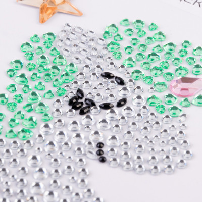 Набор для творчества Santi Unicorn аплікація зі страз самоклеючих 9.5х15 см (742537) Винница - изображение 2