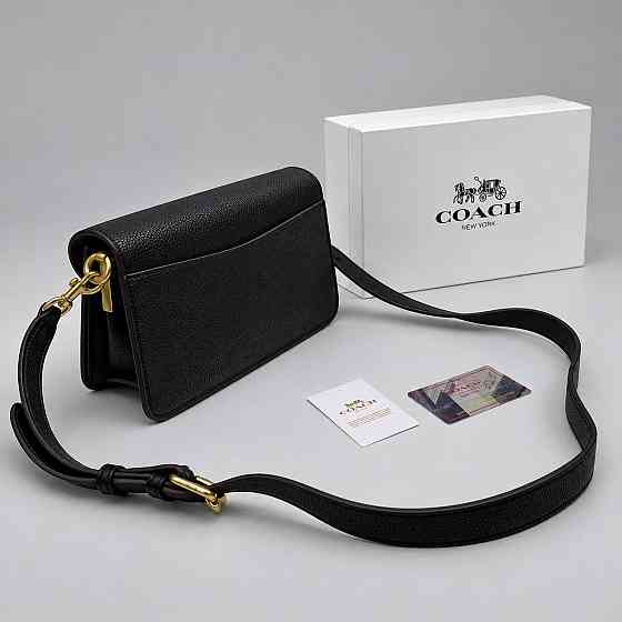 Женская сумочка Coach Tabby Shoulder black Lux Киев