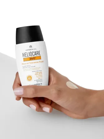 Сонцезахисний мінеральний крем-флюїд SPF50 для чутливої шкіри HELIOCARE 360º MINERAL TOLERANCE FLUID SPF50 CANTABRIA, 50 мл Дніпро