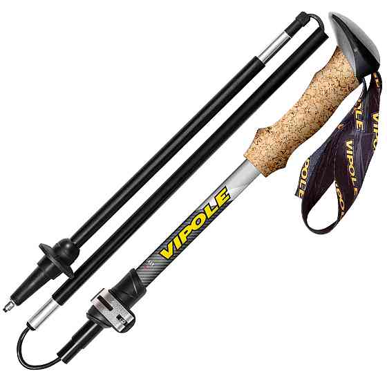 Палки трекинговые Vipole Fuji Carbon Cork 130 DLX (S25 39) Вінниця