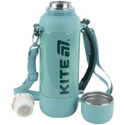 Термос Kite 1200 мл, зелений (K25-1225-3) Вінниця