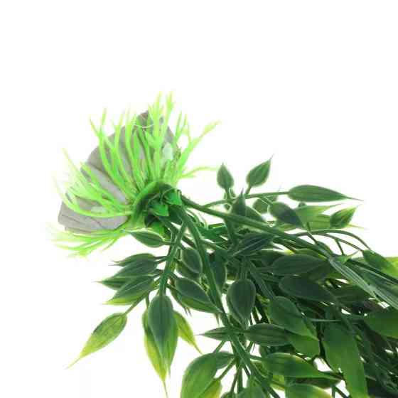 Растения в аквариум искусственные зеленые - длина 35см, пластик Киев