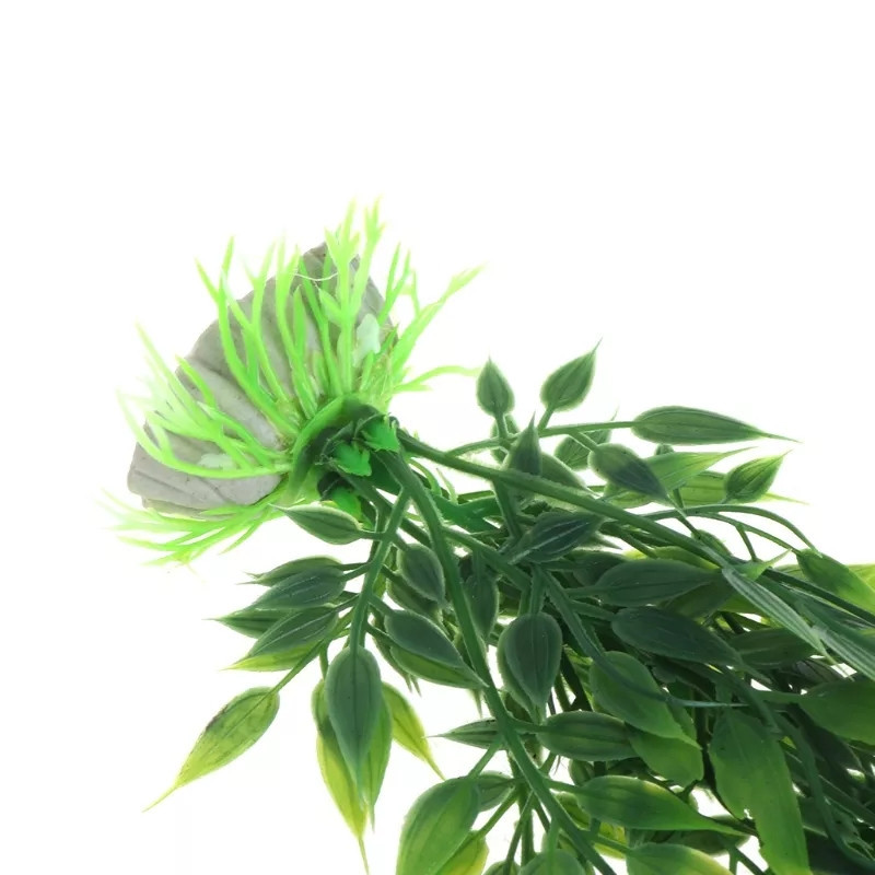 Растения в аквариум искусственные зеленые - длина 35см, пластик Киев - изображение 4