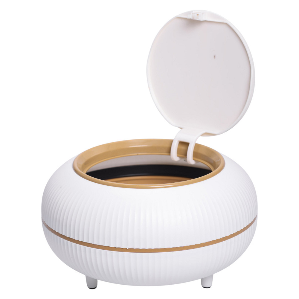 Yiwu Відро для сміття настільне 23×23×13 (см) з кришкою HP-45-4 Коломия - фото 1