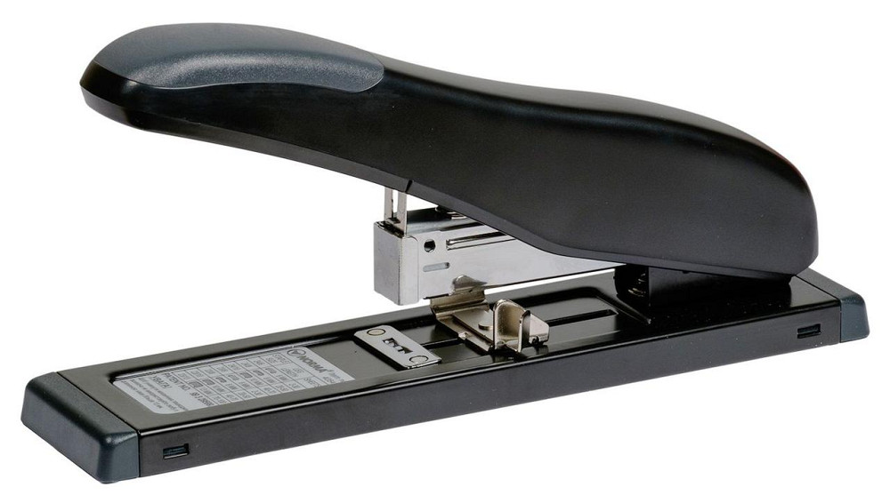 Степлер металевий №23/6-23/13 (100 арк.) "Norma" 79 мм. чорний, 4054-09N, шт Київ - фото 1