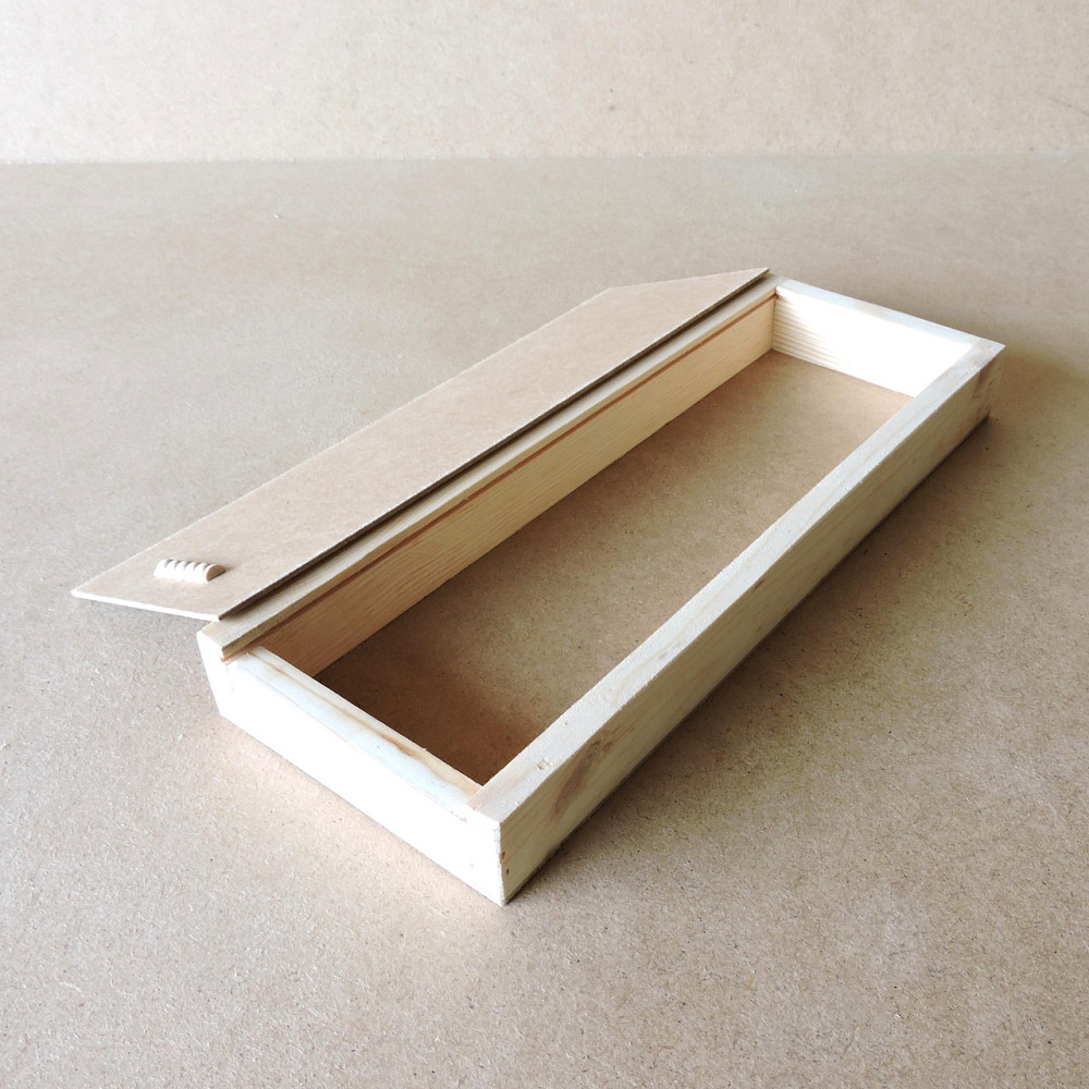 Пенал дерев'яний "Конвалія" 15х40х4см Миколаїв - фото 1