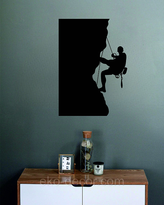 Декоративне настінне Панно «Скалаз», Декор на стіну 70*49 см, Чорний Київ - фото 9