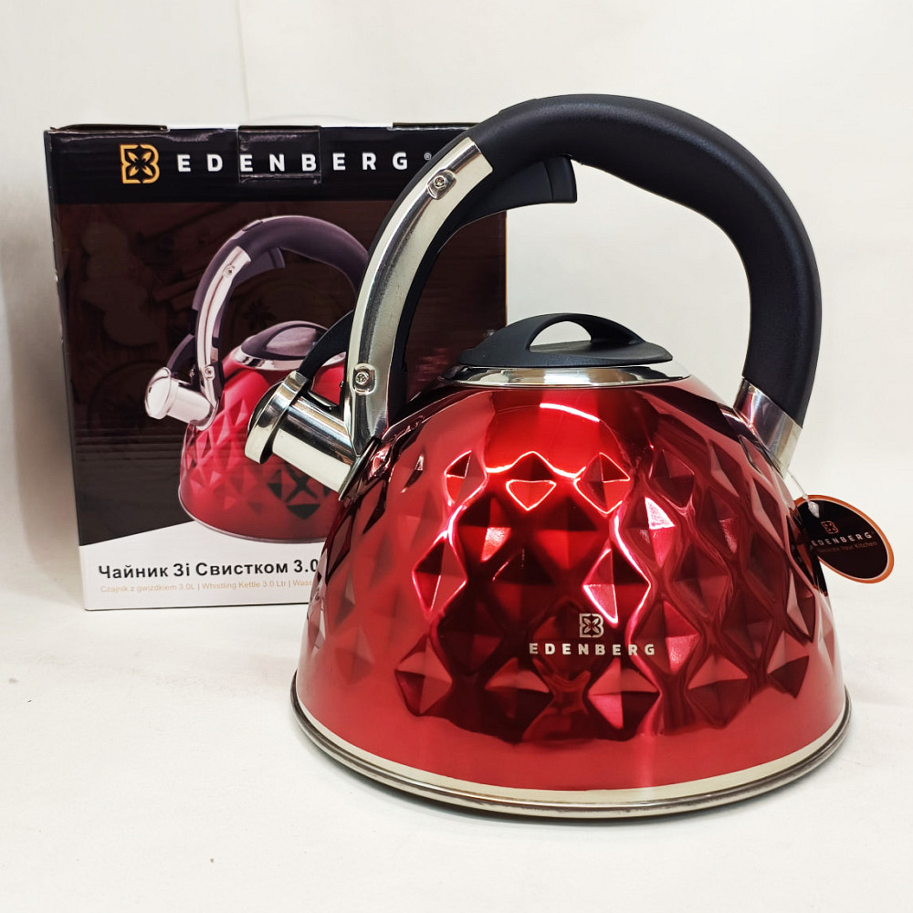 Чайник газовий нержавіюча сталь, Чайники зі свистком заварювальні чайники, Чайник для газової комфорки DT-29 Івано-Франківськ - фото 2