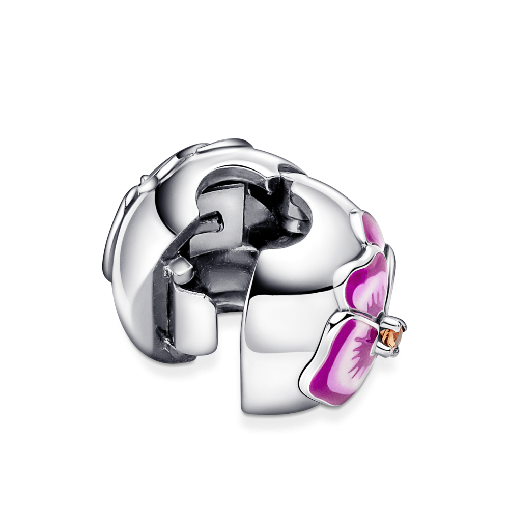 Серебряный шарм Пандора  Розовая фиалка 790772C01MasterSem Киев - изображение 2
