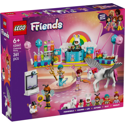 Конструктор LEGO Friends Костюмована вечірка з єдинорогом та феєю (42661) Вінниця - фото 1