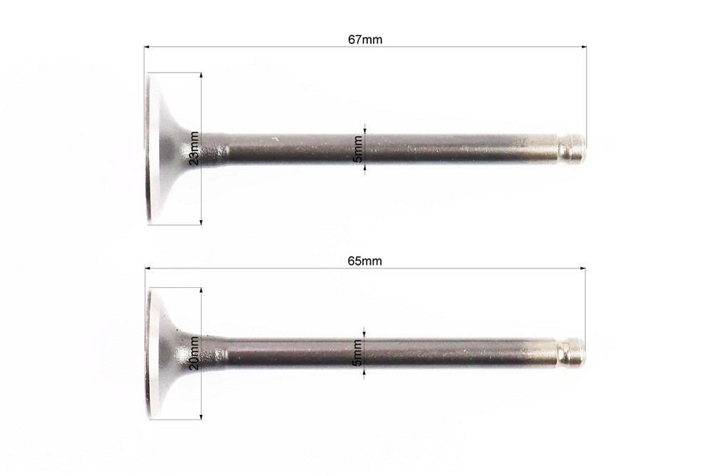 Клапан впускний, випускний к-кт 70-110-125cc Киев - изображение 2
