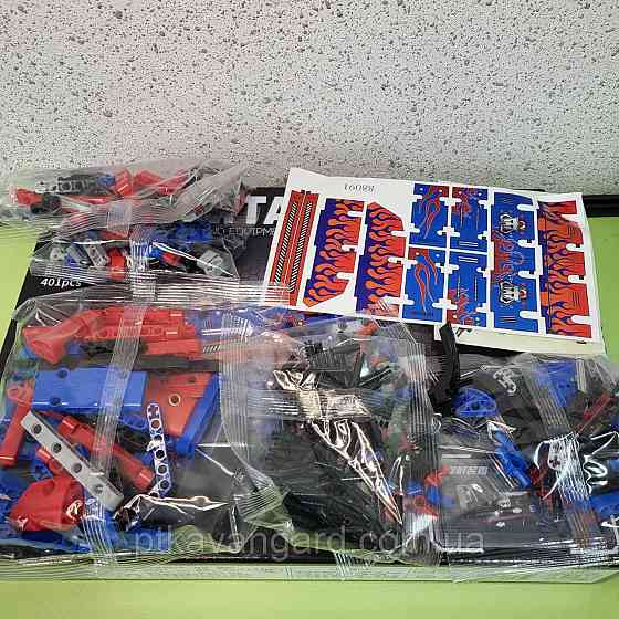 Конструктор автомат АК-47 Калашнікова 401 деталь зброя блоковий 88091 Хмельницький