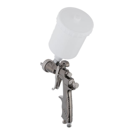 Фарбопульт пневматичний LVLP STORM INTERTOOL PT-0138 : 200 л/хв, діаметр форсунки 1.3мм, 600 мл бачок Київ