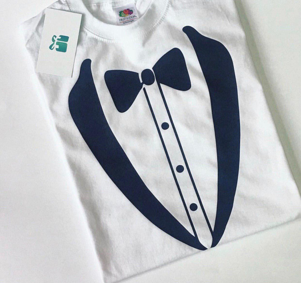 Біла чоловіча футболка з принтом Чернівці - фото 1