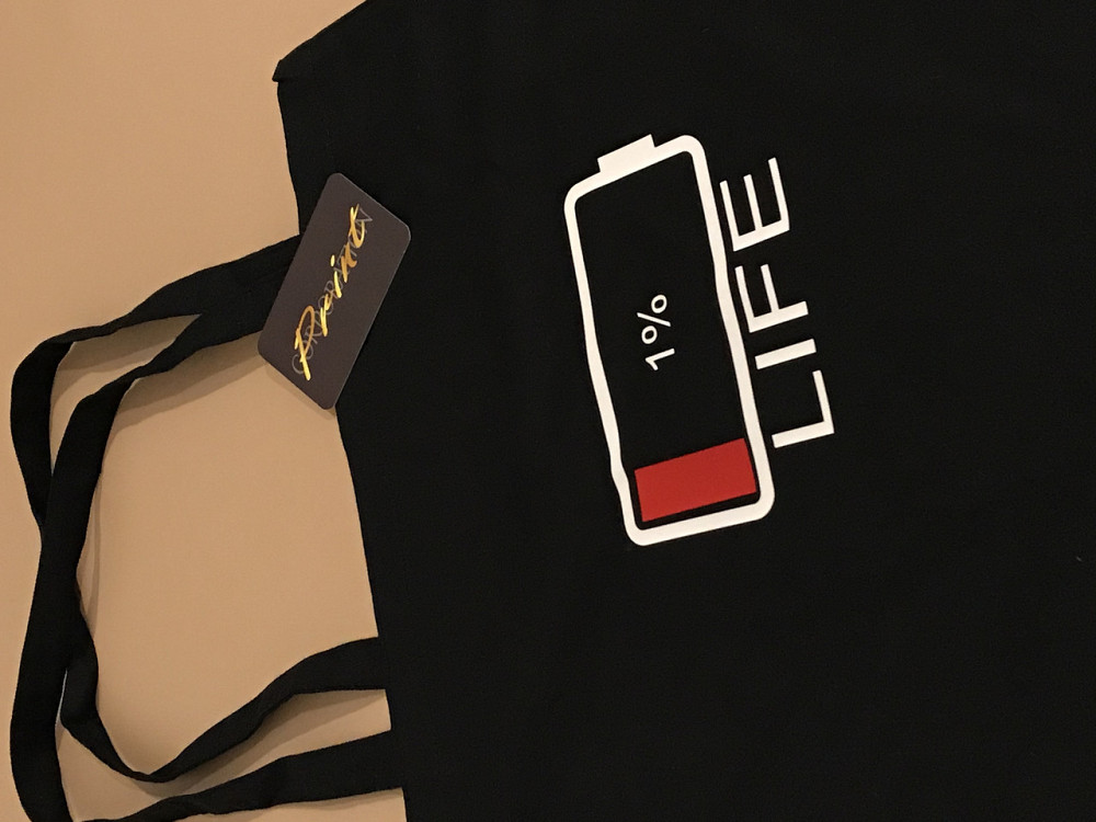 Еко-сумка - ШОПЕР С ПРИНТОМ LIFE 1% Чернівці - фото 5