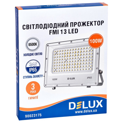 Прожектор Delux FMI 13 LED 100Вт 6500K IP65 (90023175) Вінниця - фото 3