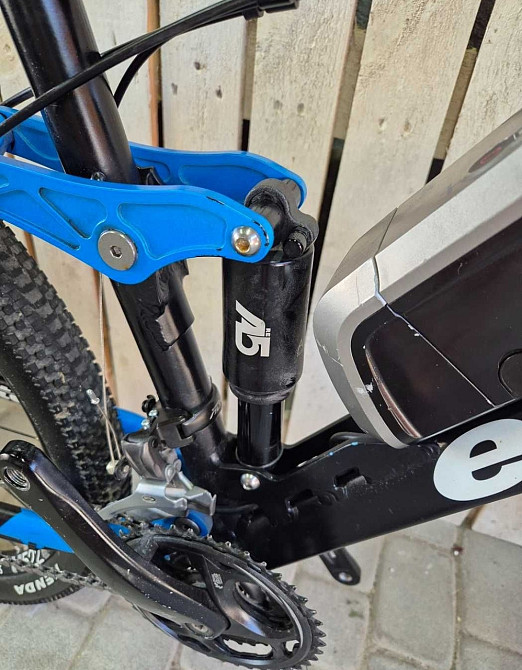 Електровелосипед двопідвіс гідравліка бу E-Totem Warrior 27.5 M48 Київ - фото 4