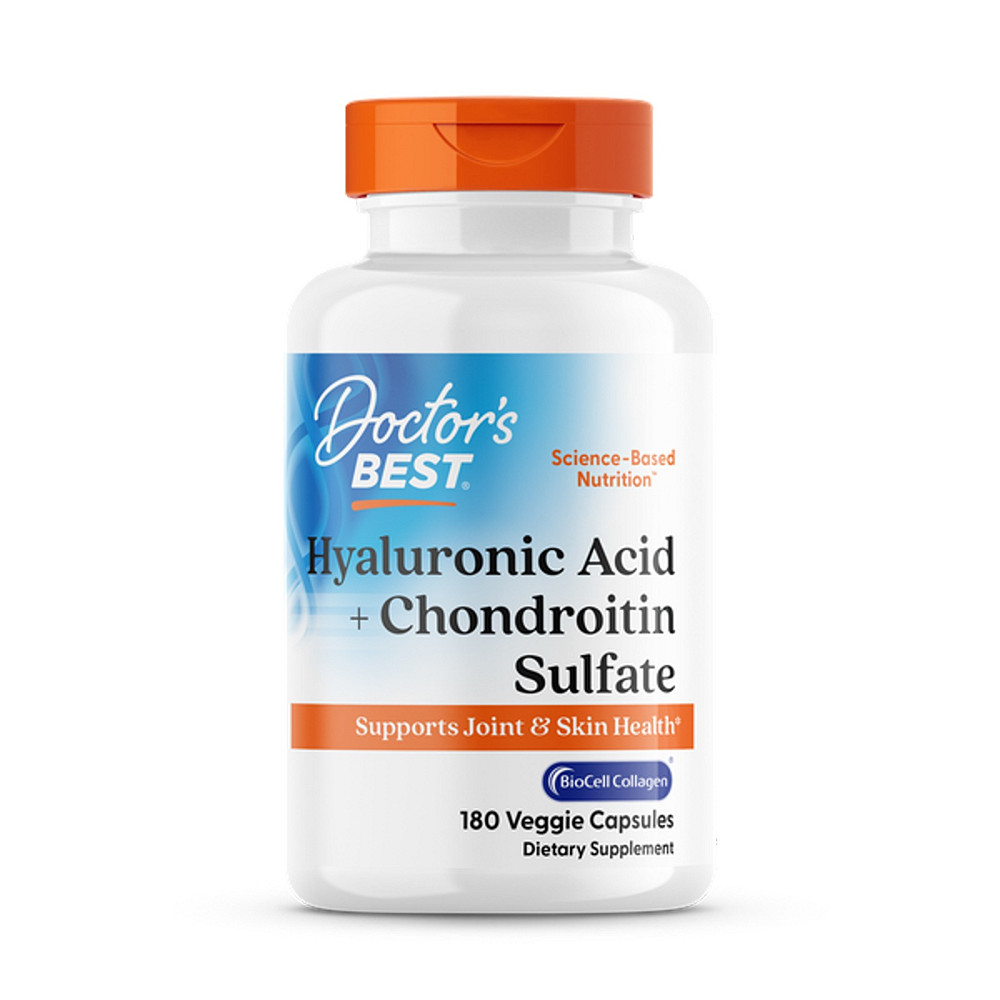 Гіалуронова кислота та хондроїтин сульфат (Hyaluronic acid+Chondroitin sulfate) 50 мг/100 мг 180 капсул Київ - фото 1