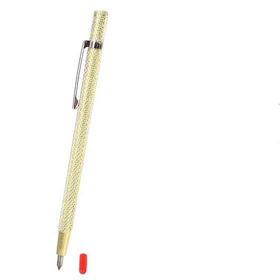 Маркер-резак по металлу и стеклу с карбидным наконечником, ручка для гравировки и разметки плитки, инструмент для точных надписей Киев