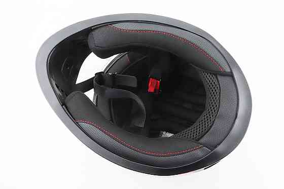 Шолом інтеграл, закритий BLD-М65 S (55-56см), ЧОРНИЙ/ЧЕРВОНО-СІРИЙ Київ