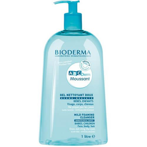 Биодерма АВСДерм очищающий гель для купания детей Bioderma ABCDerm Mild Foaming Cleanser 1 л Днепр - изображение 1