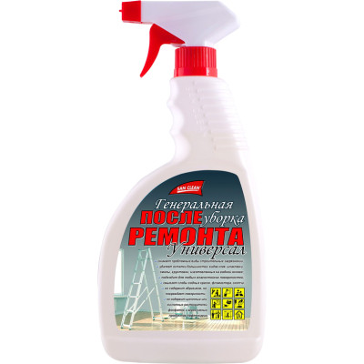 Засіб для прибирання після ремонту San Clean для генерального прибирання після ремонту 750 г (4820003543160) Вінниця - фото 1