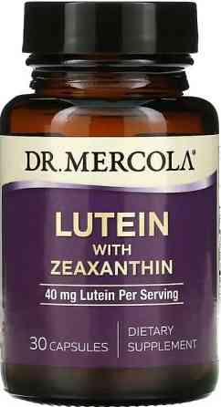 Лютеїн із зеаксантином Dr. Mercola  Lutein with Zeaxanthin 40 мг 30 капс Київ