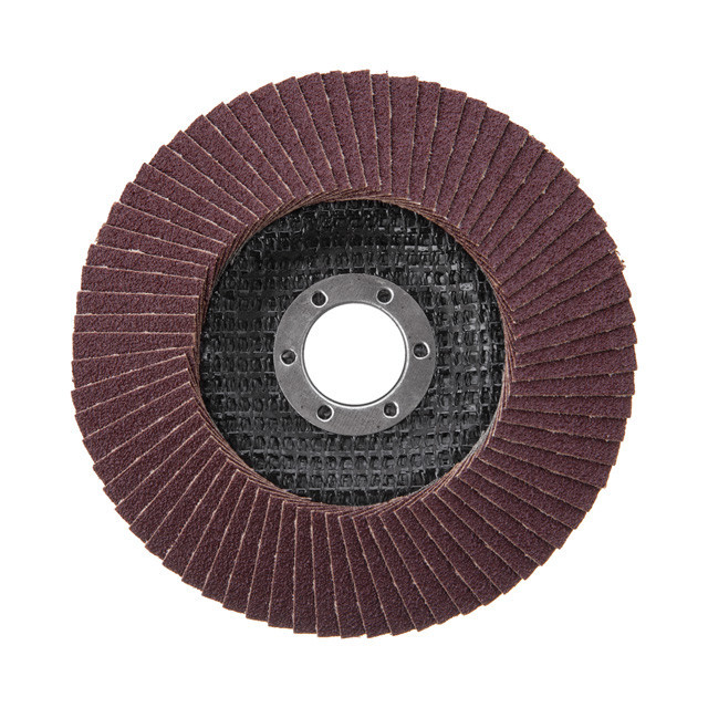 Диск шлифовальный лепестковый, 125×22 мм, зерно K120, 13300 об/мин INTERTOOL BT-0212 Киев - изображение 2