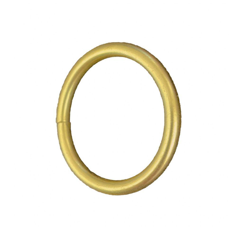 Кільце для карнизу Orvit 19 мм Металеве (30 х 37) х 3,5 мм ЗОЛОТО МАТОВЕ (10шт.) Львов - изображение 1