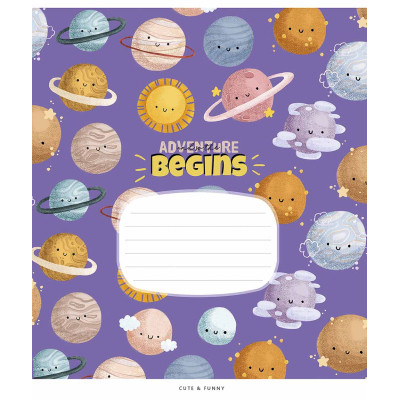 Зошит Школярик World's nature 24 аркуша лінія (024-3416L) Вінниця - фото 3