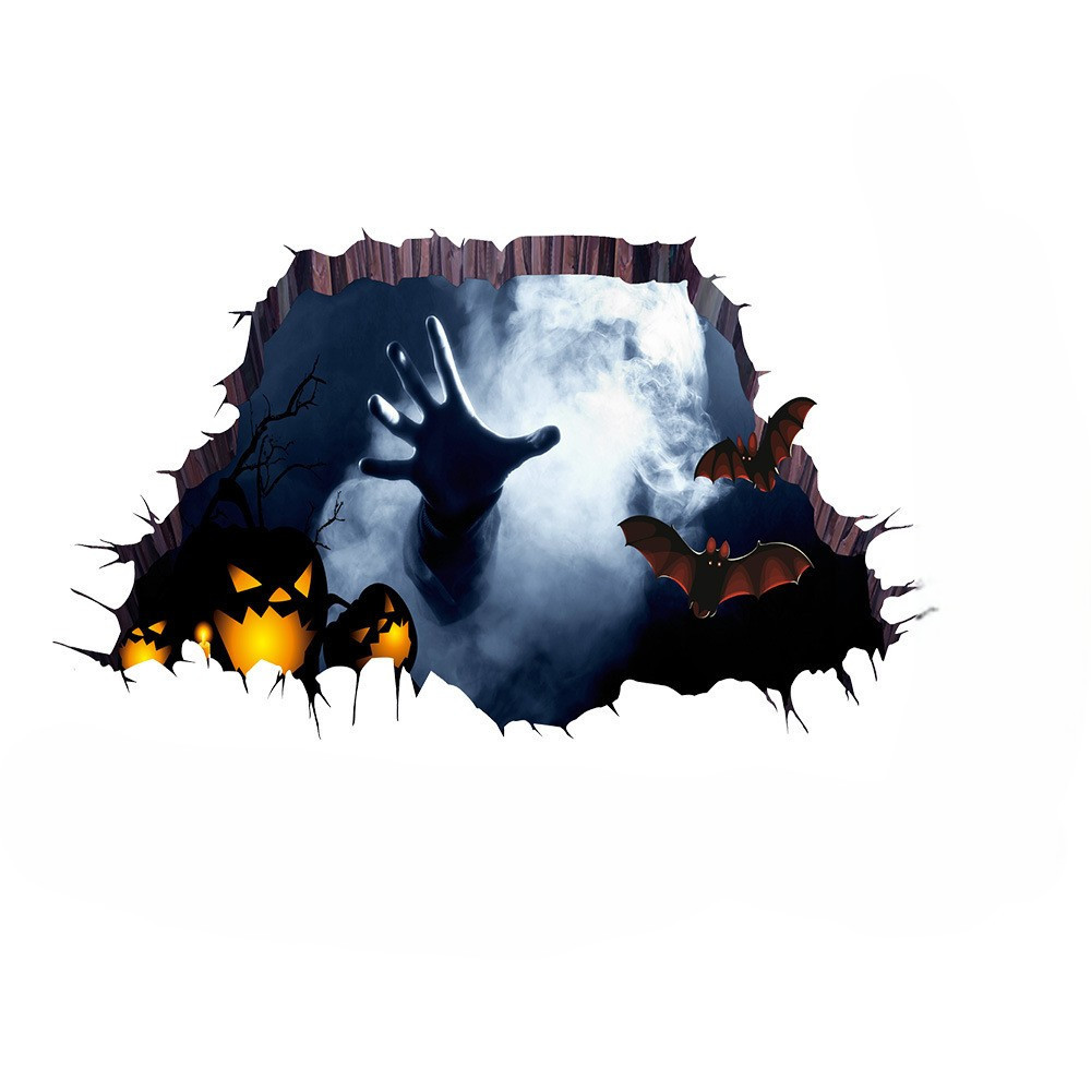 Наклейки Хэллоуин 45 на 60 см разноцветный Киев - изображение 1
