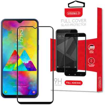 Стекло защитное Intaleo Full Glue Glass Samsung M20 Black (1283126490828) Винница