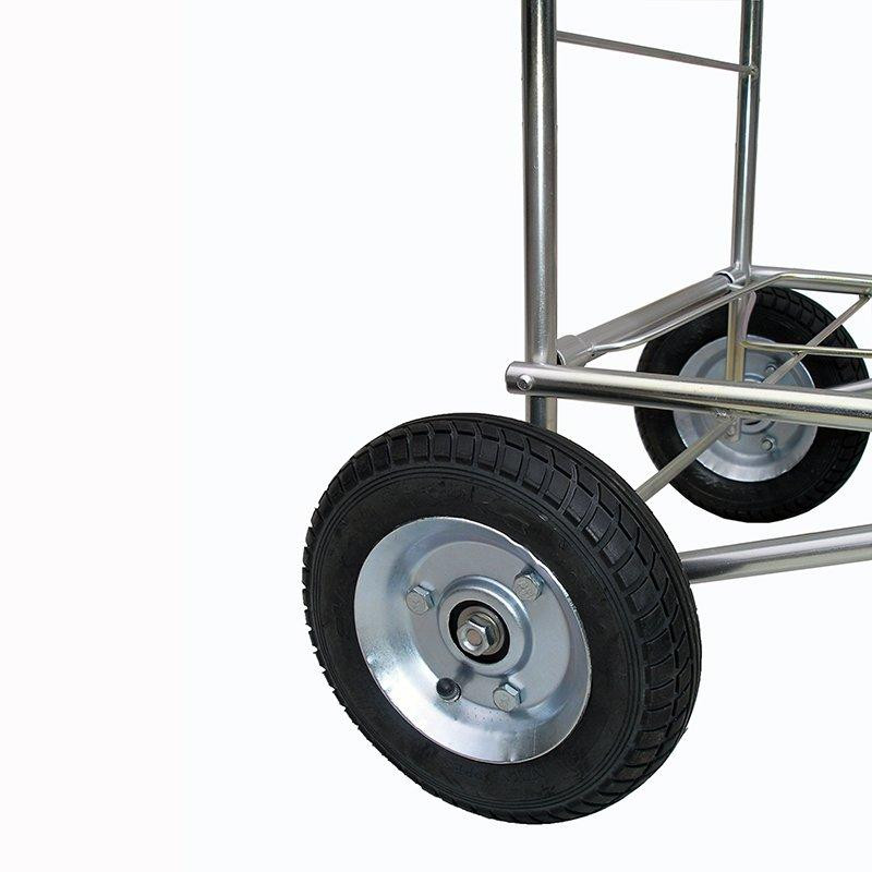 Хозяйственная складная тележка БО-200П с надувными колесами 200 мм – для дома, дачи, склада, до 60 кг Харьков - изображение 2