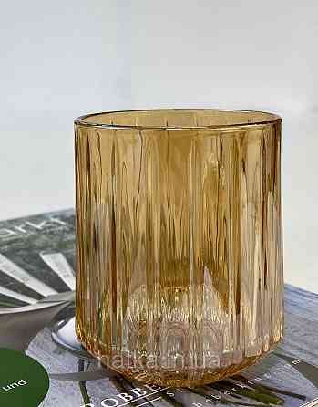 Набір склянок 6 шт OLens "Янтарний Дюк" 250 мл для дому та ресторанів Київ