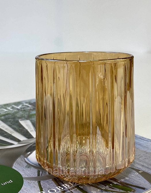 Набір склянок 6 шт OLens "Янтарний Дюк" 250 мл для дому та ресторанів Київ - фото 1