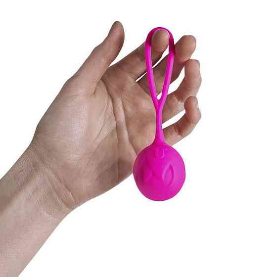 Вагинальные шарики Adrien Lastic Geisha Lastic Balls Mía Magenta (L), диаметр 4 см, масса 42 г Sex Aura Киев