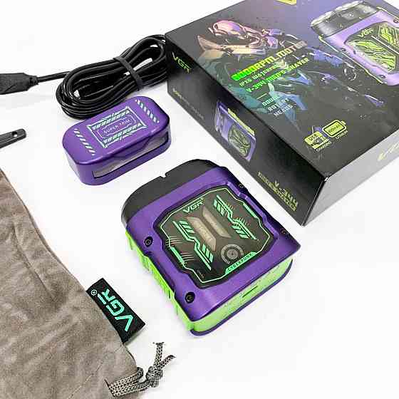 Електробритва для гоління, Чоловіча акумуляторна електробритва, Акумуляторна машинка для стрижки KH-22 Івано-Франківськ