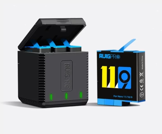 Портативний зарядний пристрій для GoPro Hero RuigPro Київ