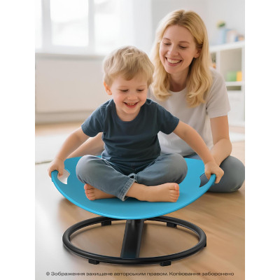 Гойдалка дитяча DKWAY CK-7 (тренування рівноваги) блакитна (548901978) Вінниця - фото 6