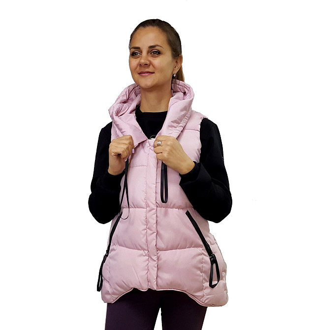 Жіноча безрукавка, подовжена, Жіночий демісезонний жилет Київ - фото 1